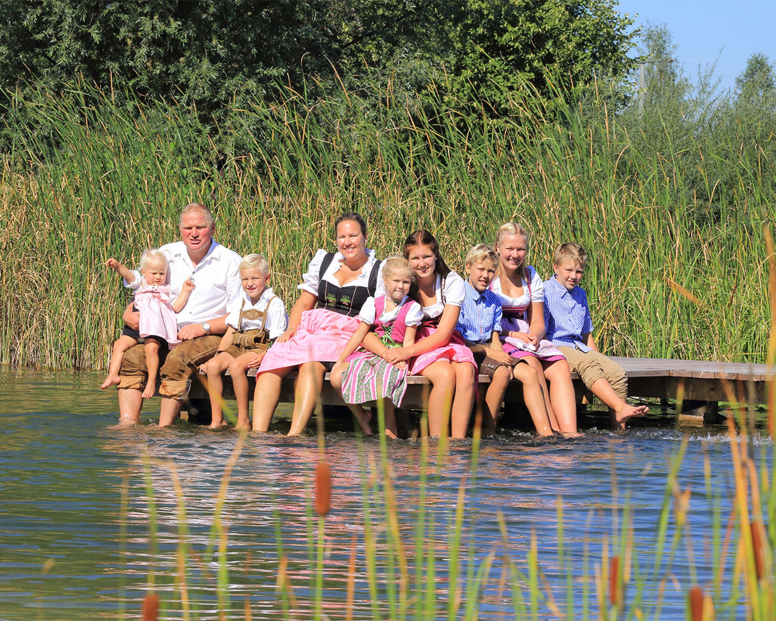 Familienbild, Ferienhof Bommer