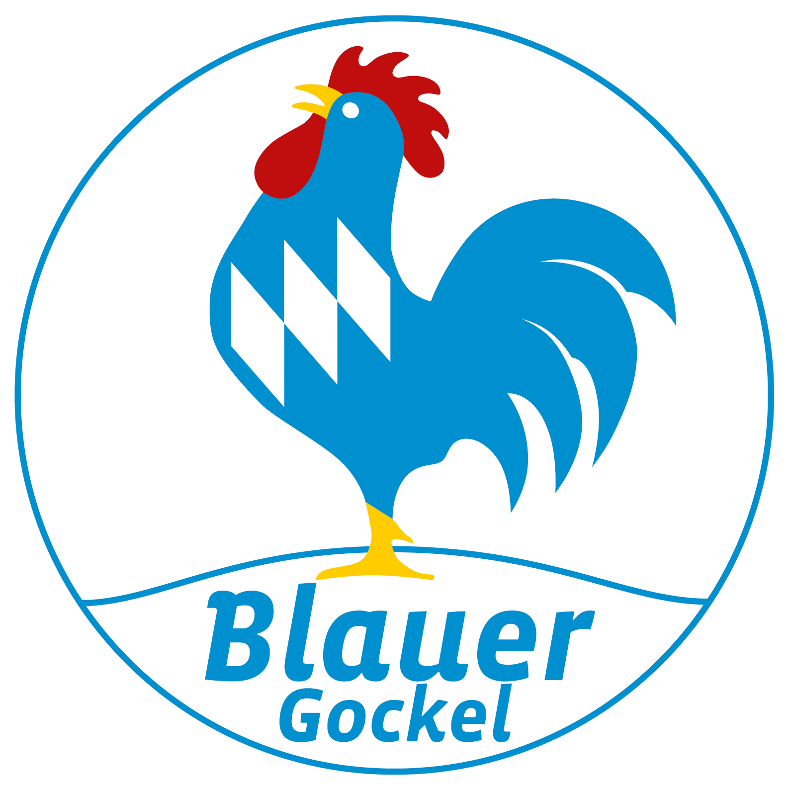 blauer Gockel